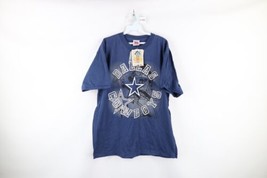 NOS Vintage 90s NFL Mens Large Spell Out Dallas Cowboys Football T-Shirt USA - £46.89 GBP
