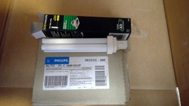 PHILIPS ALTO PL-C 26W/35/2P compact fluorescent light bulbs PKG of 10 - £22.82 GBP