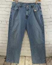 Lucky Brand Dungarees Mens Sz 36 Loose Fit Short Length - $28.37
