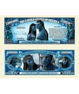 Avatar Pandora Pack of 100 Collectible Novelty Funny Money 1 Million Dol... - £19.42 GBP