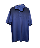 Under Armour Mens Golf Polo Shirt Blue Heat Gear Short Sleeve Stretch Lo... - £21.04 GBP