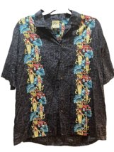 Winnie Fashion made Hawaii tropical shirt men XXL Woody wagons surfboard... - $14.84