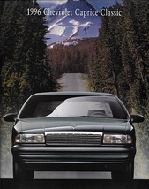 1996 Chevrolet CAPRICE CLASSIC sales brochure catalog 96 Chevy - £6.29 GBP