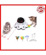 Safe Interactive Cat Laser Toy - 2-in-1 Whack A Mole with Rechargeable B... - $925.71 MXN
