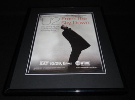 2011 U2 From the Sky Down Framed 11x14 ORIGINAL Advertisement  - £27.68 GBP