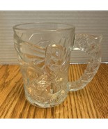 VINTAGE 1995 MCDONALD&#39;S BATMAN FOREVER BATMAN CLEAR GLASS MUG CUP - $6.00