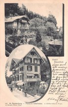 Antique Postcard Chalet Alpenblick  St. Beatenberg  -Pension Edelweiss 1908 - £2.99 GBP