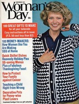 Woman&#39;s Day Magazine November 1974 Make Gifts, Holiday Pies, Skillets, Gardening - £8.77 GBP