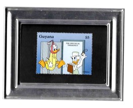 Tchotchke Framed Stamp Art - Disney - Daisy Duck - Physical Therapist - $184.69 MXN
