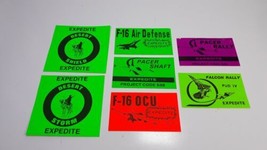 Vtg General Dynamics Project Expedite Stickers Lot of 7 - £12.54 GBP