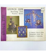 Stitch Eze Stitching with Plastic Grids James Gick 1972 Craft Book Soo H... - £9.46 GBP