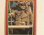 Return of the Jedi trading card Star Wars Vintage #89 Forest Creatures - $1.97