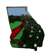 Georgia State Outline Hat Tac or Lapel Pin - $6.25
