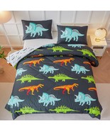 Dinosaur Bedding Set Queen Size Dinosaur Kids Comforter Set For Boys Gir... - $73.99