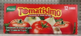 3X KNORR TOMATISIMO SAZONADOR TOMATE / TOMATO SEASONING 3 BIG BOXES 12 C... - $16.99