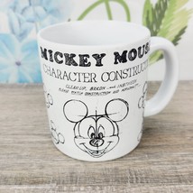 Disney Parks Mickey Mouse Character Construction Coffee Mug Cup - £7.50 GBP