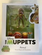 NEW Diamond Select Toys 84314 Disney The Muppets ANIMAL with Accessories Figure - £43.83 GBP