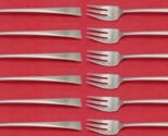 Craftsman by Towle Sterling Silver Cocktail Fork Set 12 pieces 5 3/4&quot; - $593.01