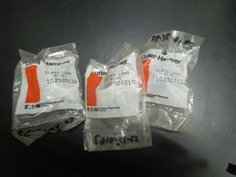 3- Cutler-Hammer 10250TC10 Blue Glass Lens Surplus - $30.00