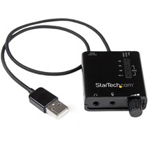 StarTech.com 7.1 USB Sound Card - External Sound Card for Laptop with SPDIF Digi - £50.87 GBP