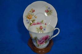 Royal Albert Pink &amp; Yellow Roses Cup &amp; Saucer Set * Excellent - £15.52 GBP