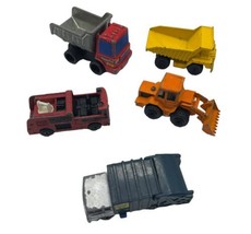 Vintage Working Trucks Cars Toy  Lot Dump Bulldozer - $10.00