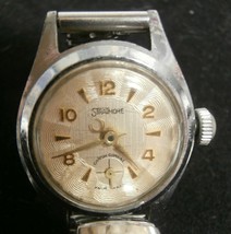 Stratmore Swiss Made Analog Ladies Watch, Silver-Tone | Vintage - £23.81 GBP