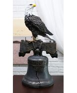 Ebros Independence Day American Patriotic Glory Bald Eagle Liberty Bell ... - $1,368.00 MXN
