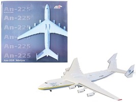 Antonov An-225 Mriya Cargo Aircraft UR-82060 &quot;Ukraine&quot; 1/400 Diecast Model by A - £66.41 GBP