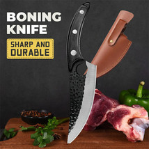 10.5&quot; Boning Knife Meat Cleaver Butcher Knife Chef Cooking Tool Hand Polished - £14.11 GBP+