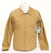 Volcom Khaki Cotton Blend Zip Front Jacket Youth Boy&#39;s XL NWT - $69.99