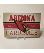 NFL Logo Sticker 14 of 32 Arizona Cardinals 2016 NFL4834 4&quot;x2.75&quot; - $93.70 MXN