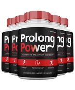 5 Pack Prolong Power Capsules For Men Maximum Strength Daily Support - $1,952.32 MXN