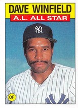 1986 Topps #717 Dave Winfield New York Yankees - £0.69 GBP