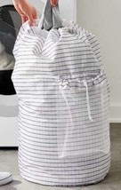 Room Essentials ~ Backpack Laundry Bag ~ Adjustable Straps ~ Grid Pattern - $23.38