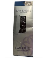 Catherine’s Day Sheer Pantyhose Size C Off Black Womens Hosiery Plus Siz... - $293.22 MXN