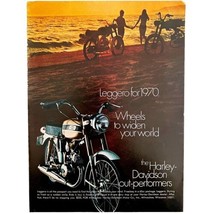 Harley Davidson Leggero 65cc Advertisement 1970 Motorcycle Ephemera LGBinHD - $34.99