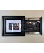 Hidden Storage Photo Frame for Gun and Valuables 14-1/2 x 12-1/2 / Black - $1,804.18 MXN
