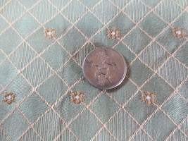Lattice Sage green/tan diamond pattern upholstery/drapery fabric Remnants - £20.04 GBP