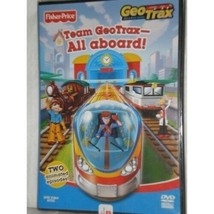 Fisher Price Team GeoTrax All Aboard DVD 2 Animated Episodes Aero Eric Children - £7.96 GBP