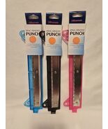 Officemate Ring Binder Punch and Ruler Fits Three-Ring Notebooks - Lot of 3 - $12.86