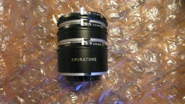 Vintage SPIRATONE 3 Piece Lens Extension Set 12mm 20mm 36mm Minolta MD M... - $24.74