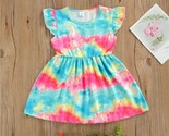 NEW Tie Dye Girls Short Sleeve Dress 18 Months - $10.99