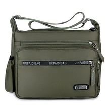 Waterproof Nylon Shoulder Bag Mens Crossbody Business Handbags Messenger Bag - £23.14 GBP
