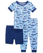 Max and Olivia Boys 3-Pc. Printed Pajama Set, Various Styles - £17.69 GBP
