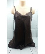morgan taylor intimates brown nightgown size m bin30#56 - £21.30 GBP