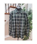 Nautica Men Green Cotton Collared Long Sleeve Casual Button Down Shirt S... - €19,56 EUR