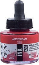 Amsterdam Acrylic Ink 30ml Primary Magenta - $9.96