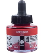 Amsterdam Acrylic Ink 30ml Primary Magenta - $10.38