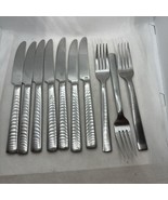 Lot of 10 Ginkgo NORSE Stainless 18/0 Satin Silverware Flatware - $17.81